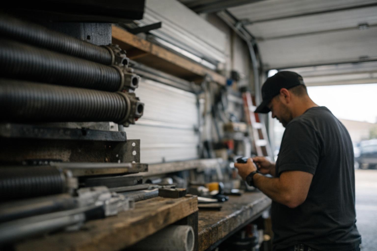 Cable Replacement in Garage Door: Cable Replacement is the process of removing and installing new steel cables — visual guide