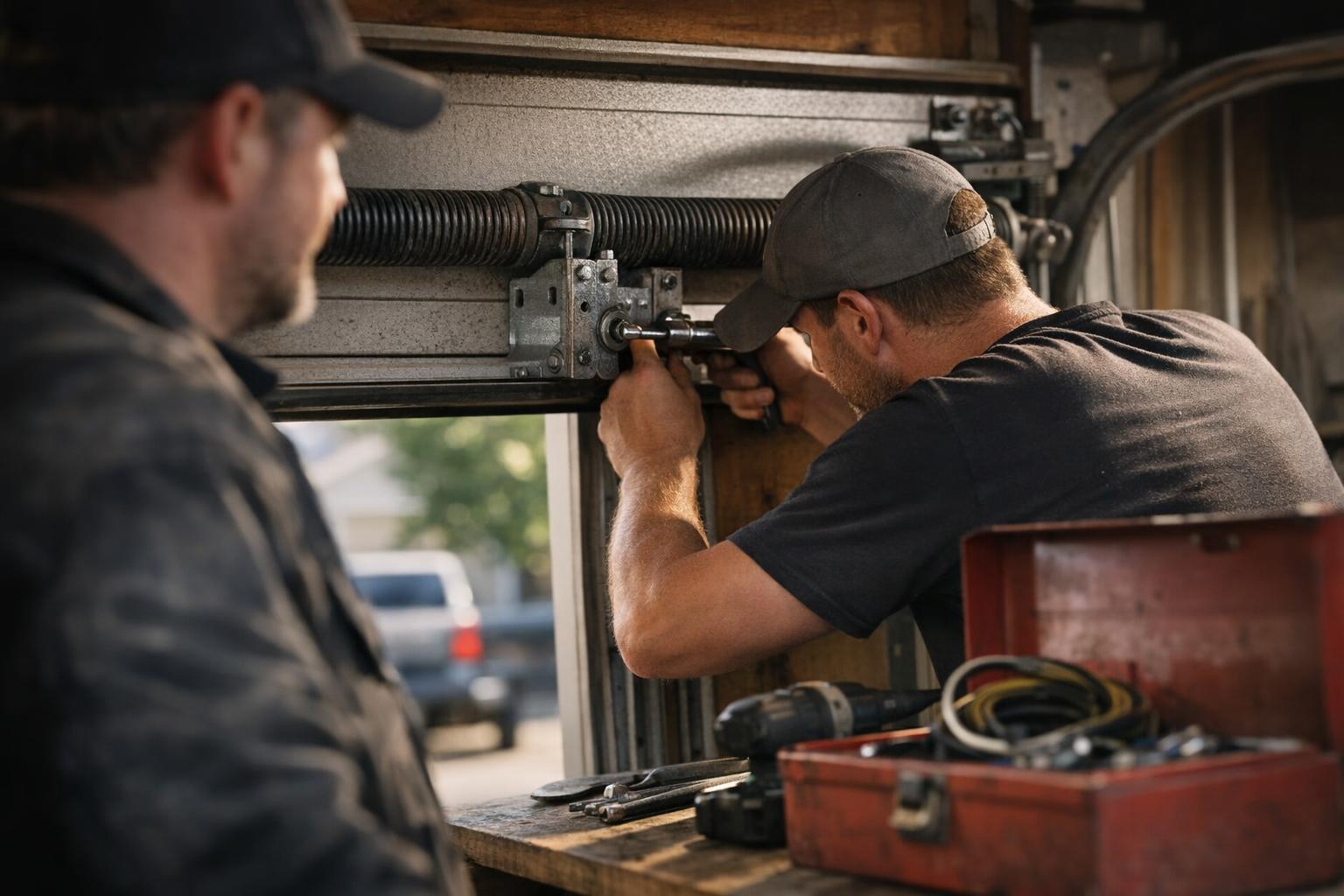 Door Panel Replacement in Garage Door: Door Panel Replacement is the process of removing and installing new individual — visual guide