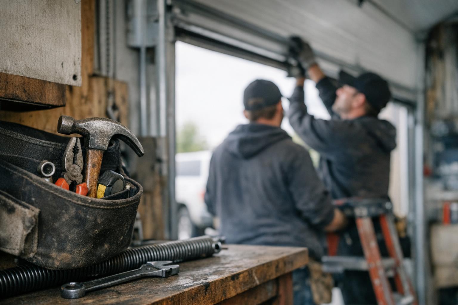 How Extension Springs applies to Garage Door services in St. Albert, Canada — practical illustration