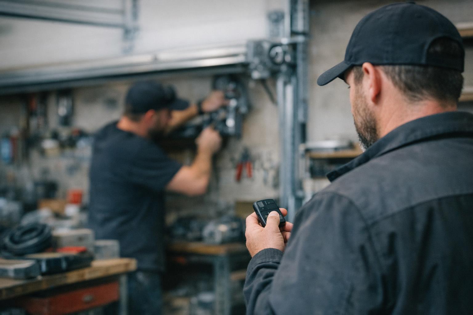 How Garage Door Maintenance applies to Garage Door services in St. Albert, Canada — practical illustration