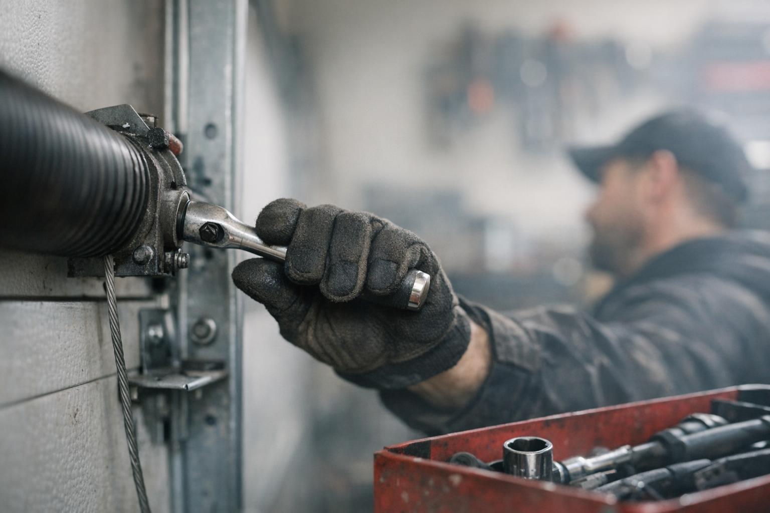 Insulation Installation in Garage Door: Insulation Installation is the process of adding thermal insulation material to garage — visual guide