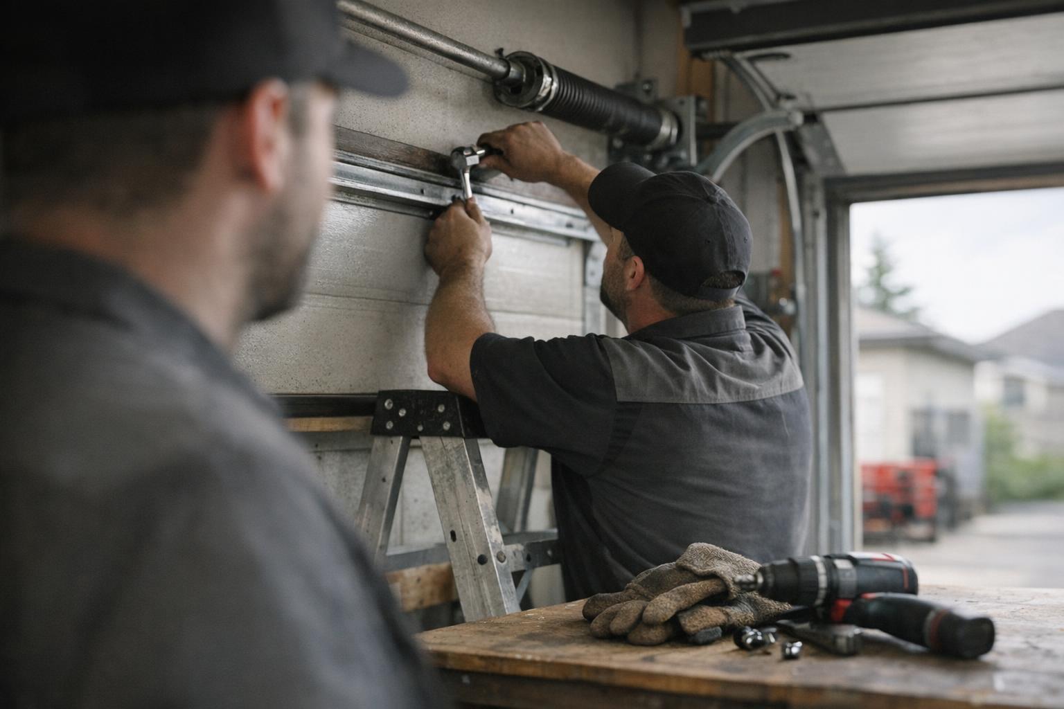 How Maintenance Service applies to Garage Door services in St. Albert, Canada — practical illustration