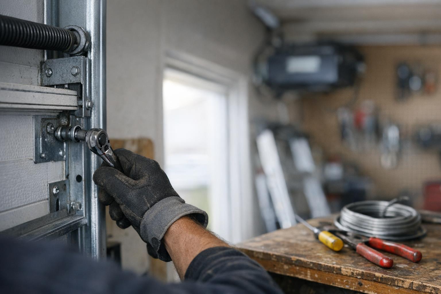 Photoelectric Sensors in Garage Door: Photoelectric Sensors are safety devices that use infrared light beams to detect — visual guide