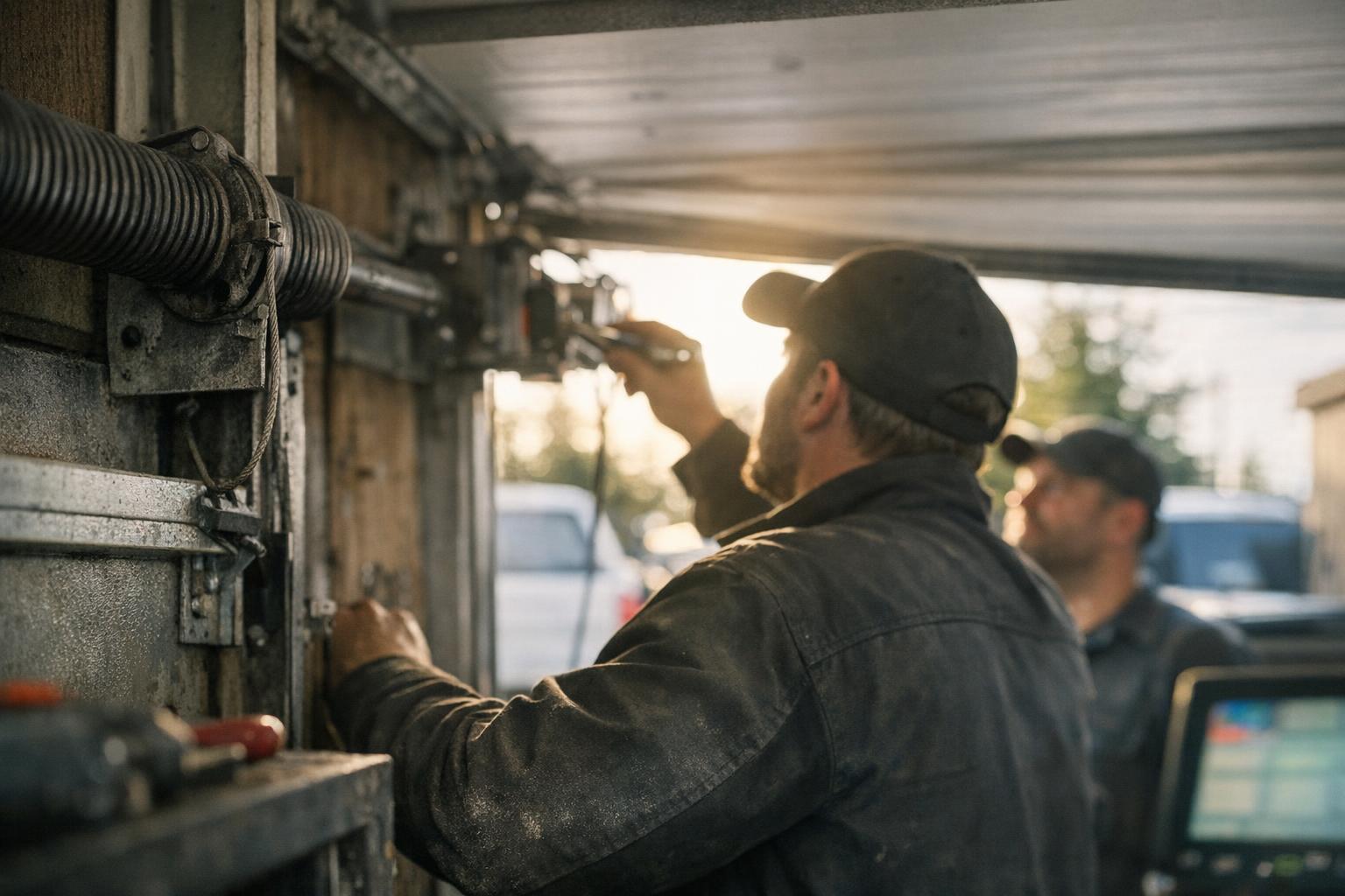 How Sensor Repair applies to Garage Door services in St. Albert, Canada — practical illustration