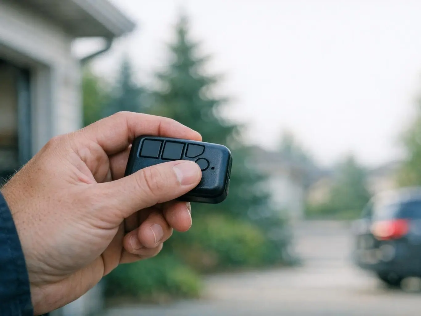 Garage door weather seal installation protecting against Stony Plain cold and snow