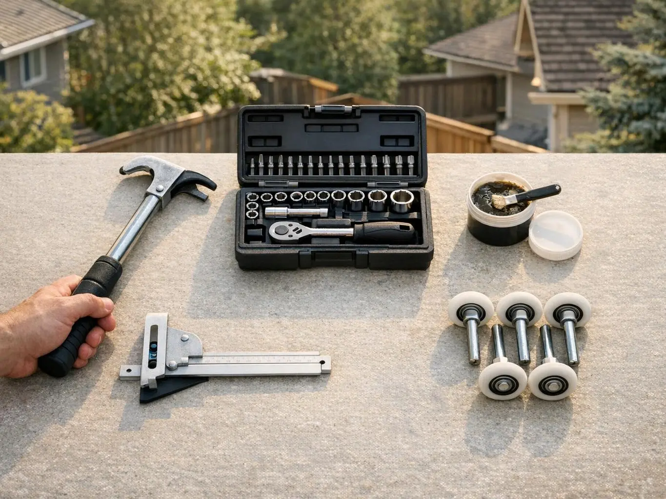 Garage Door Roller Replacement in Stony Plain by StAlbertGaragedoors.ca