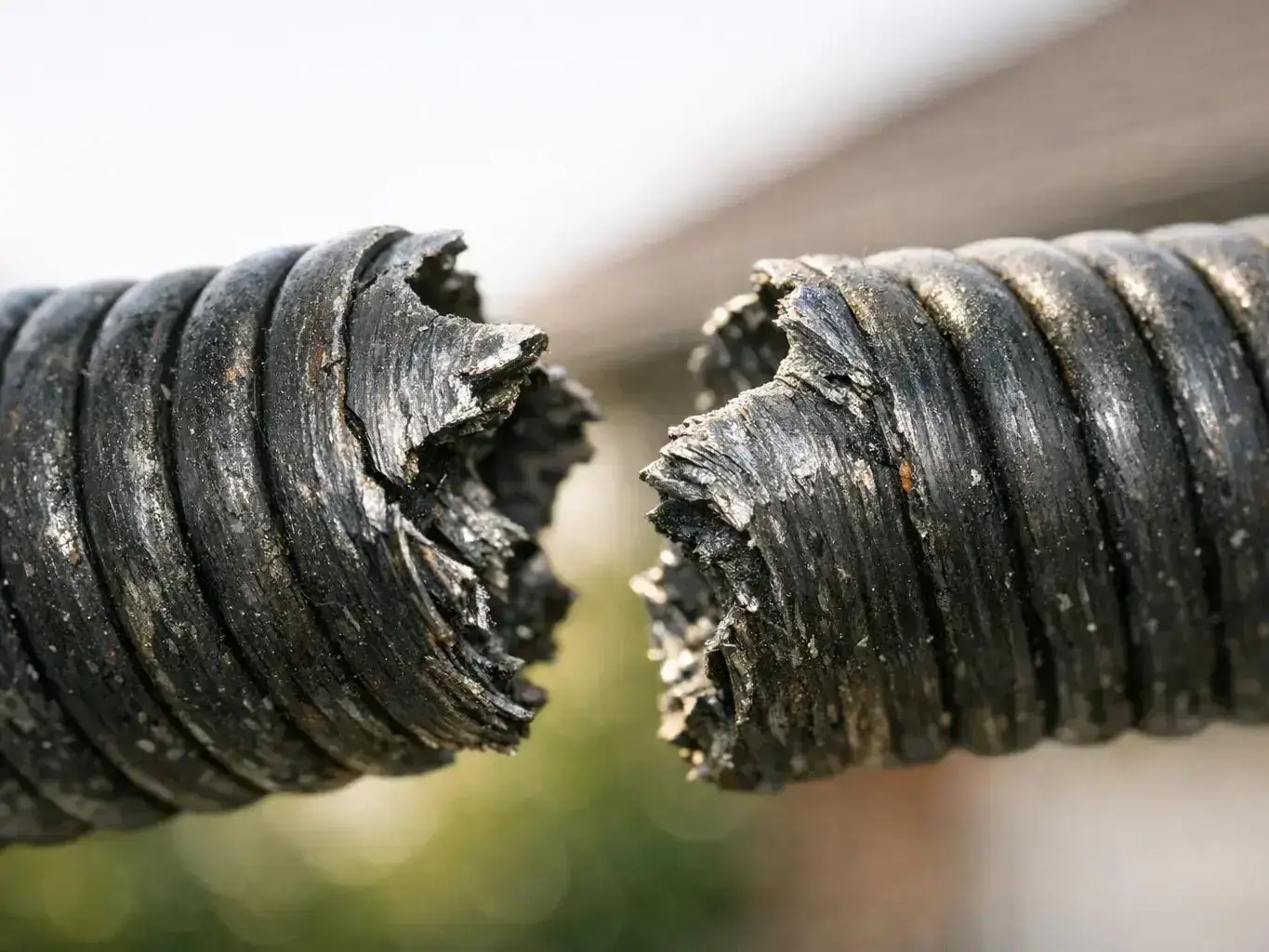 Close-up of fiberglass insulation material rated for boreal forest freeze-thaw cycles