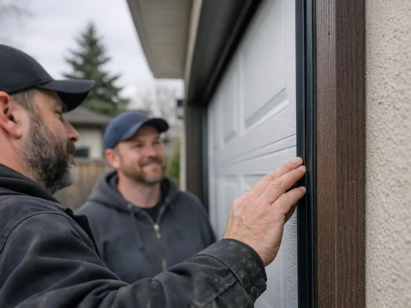 Garage Door Weather Seal Replacement in Stony Plain by StAlbertGaragedoors.ca